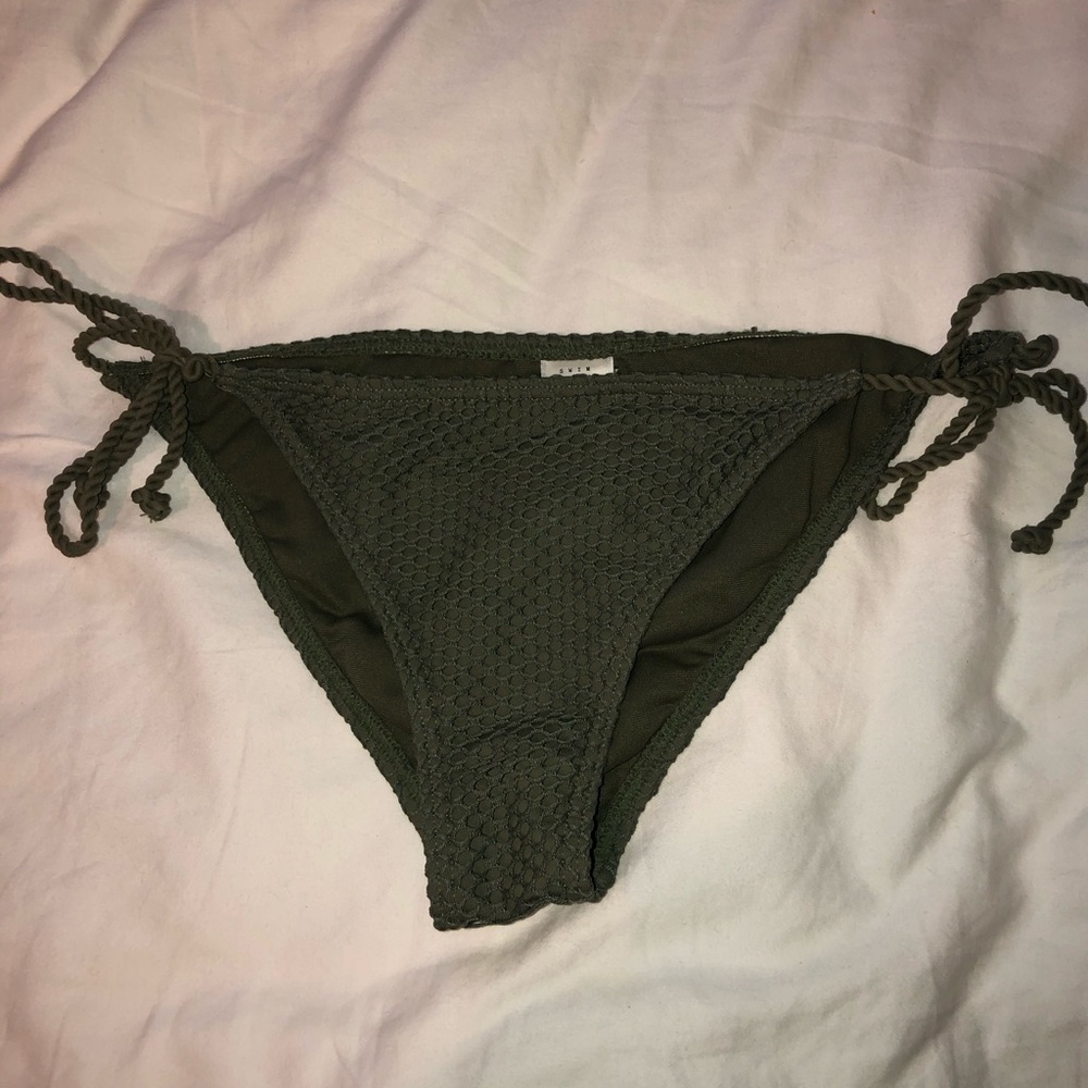 Billabong Olive green mesh bikini bottoms